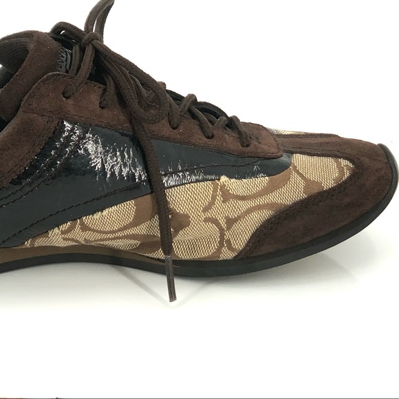 Coach Kodie Signature Sneaker A1390 Size 8 - Picture 10 of 11